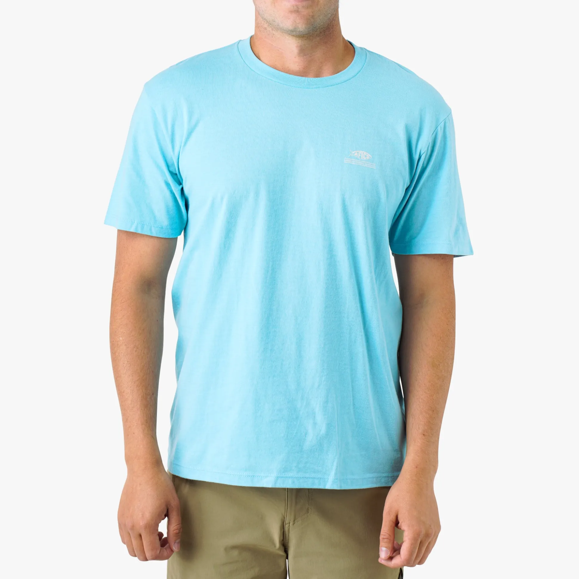 Time-Off-Short Sleeve Men's Fishing T-Shirt | AFTCO