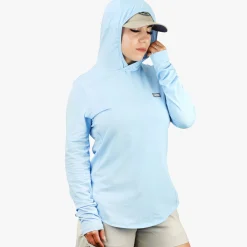 Women's Air O Mesh Hooded Fishing Shirt | AFTCO