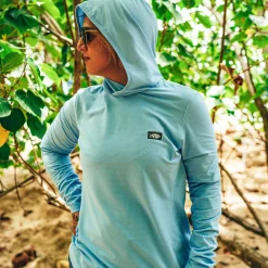Women's Air O Mesh Hooded Fishing Shirt | AFTCO