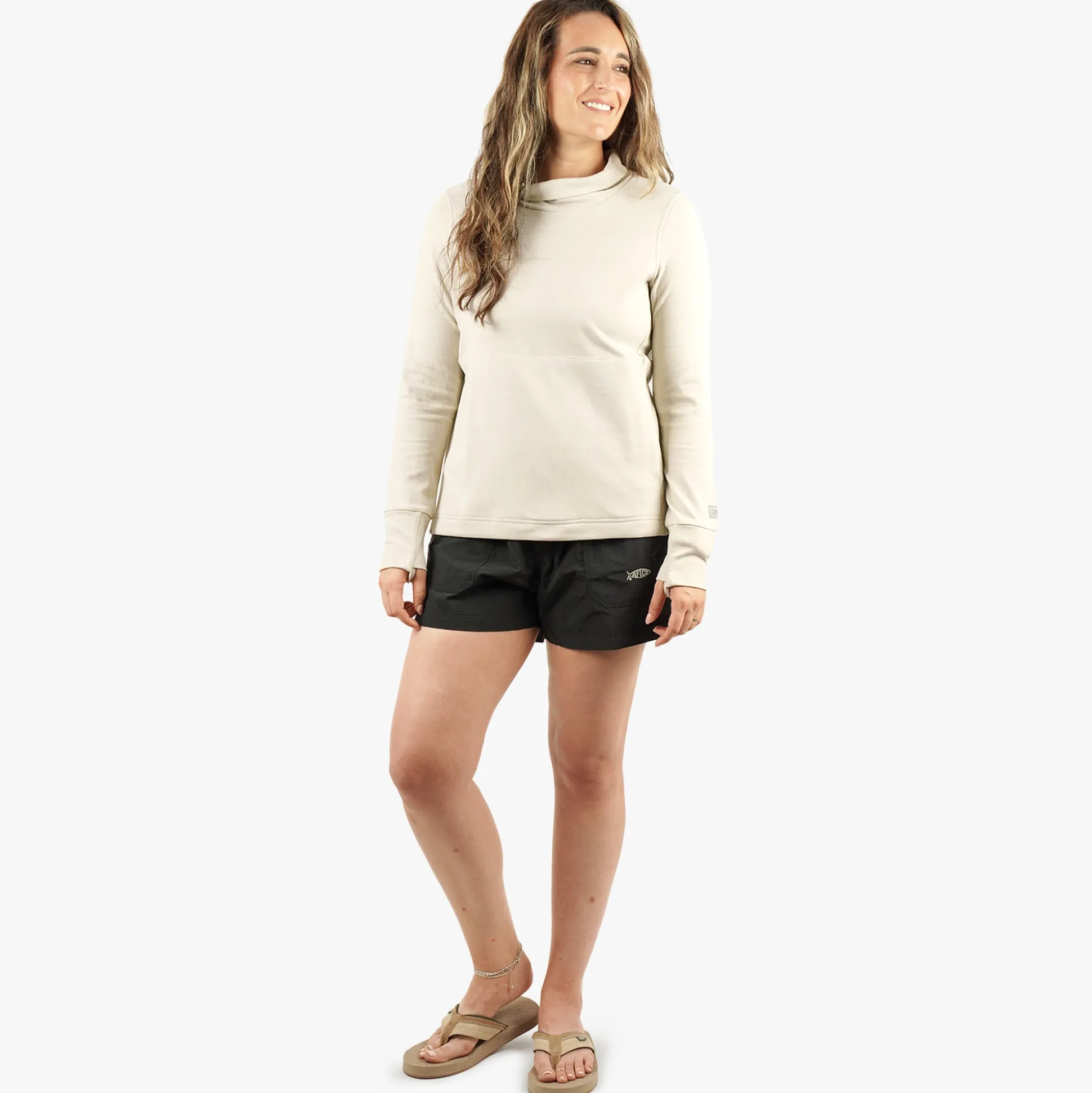 Women's Coastal Layer Funnel Neck Sweater | AFTCO