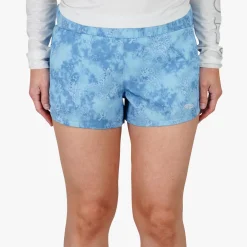 Women's Impact Camo Fishing Shorts | AFTCO