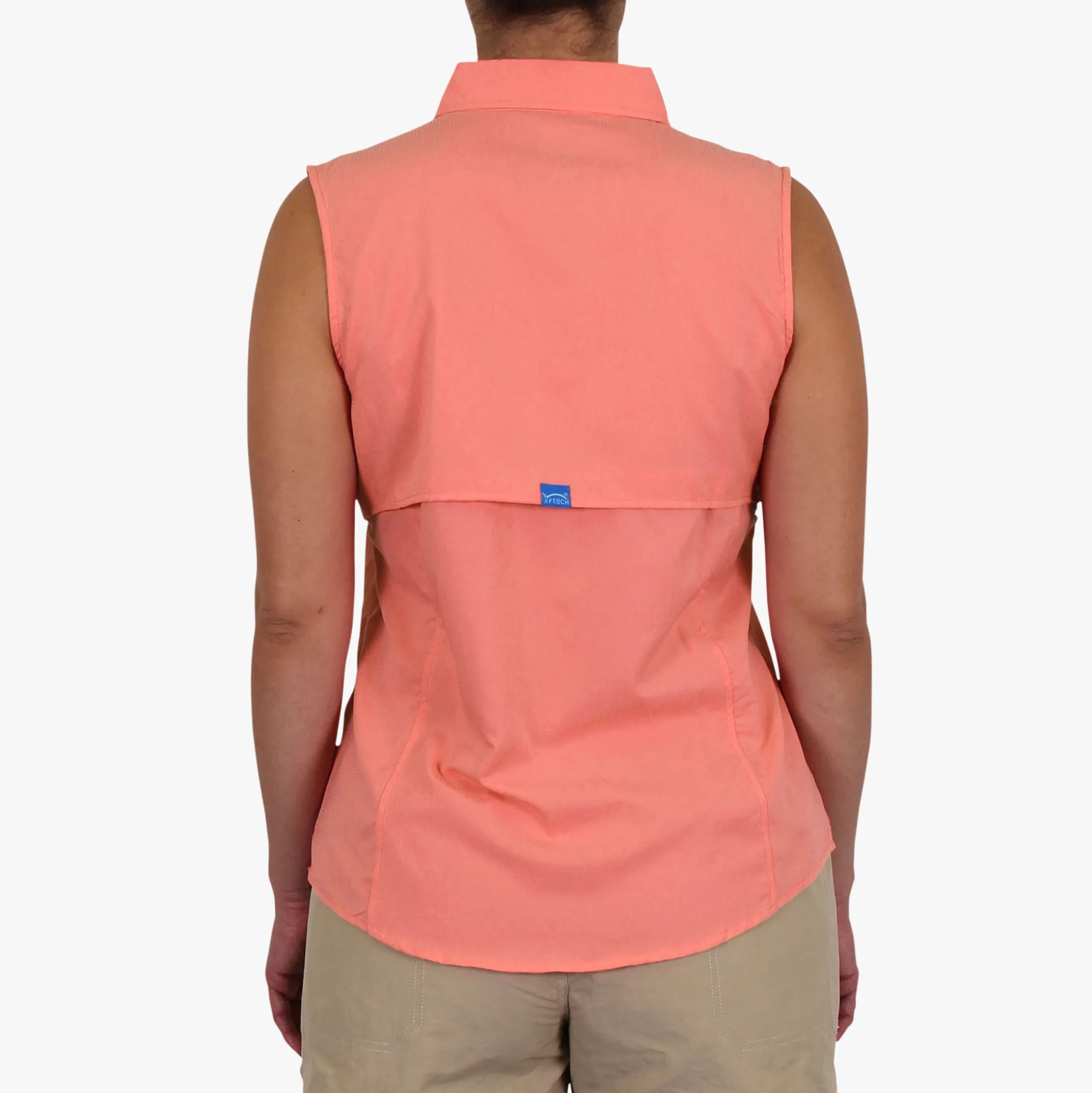 Women's Wrangle Sleeveless Button Down Shirt | AFTCO
