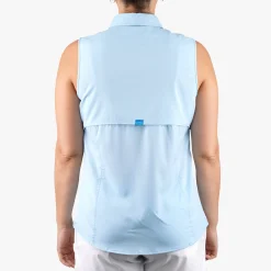 Women's Wrangle Sleeveless Button Down Shirt | AFTCO
