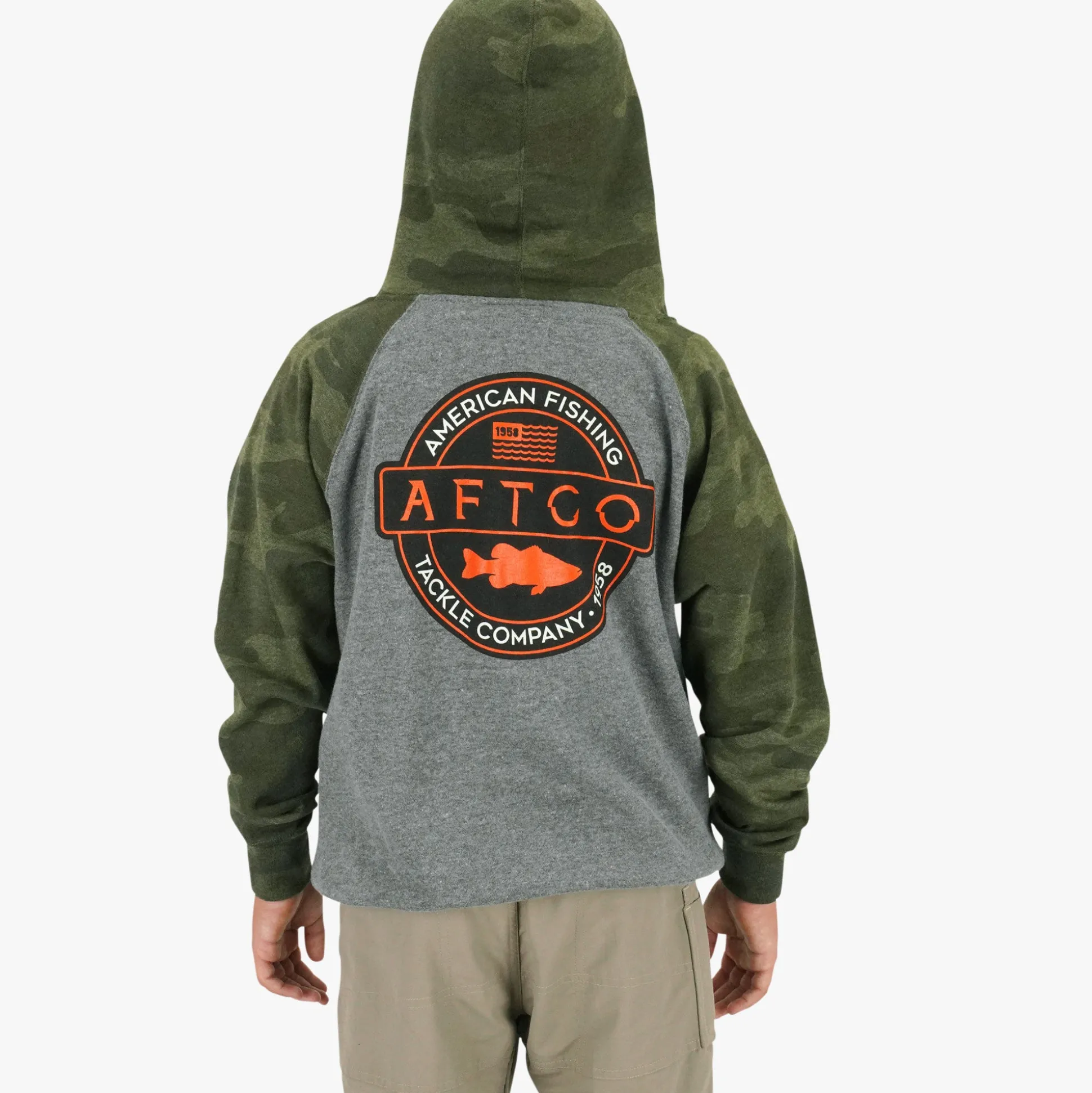 Youth Bass Patch Pullover Hoodie