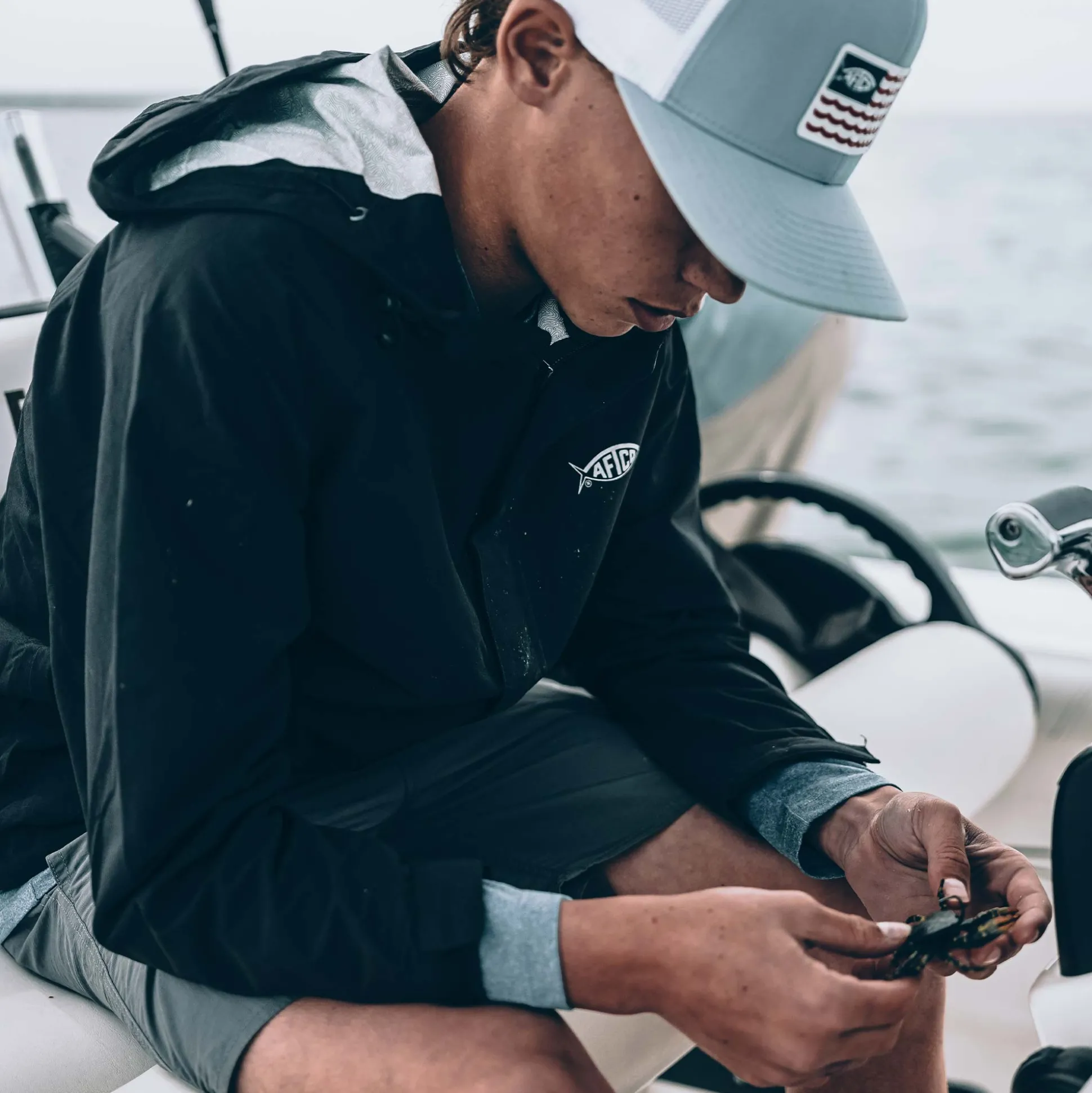 YOUTH Canton Trucker Hat | AFTCO