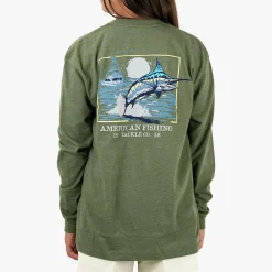 Youth Flying Bill Long Sleeve Fishing T-Shirt | AFTCO