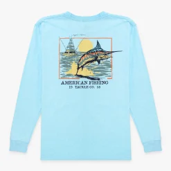 Youth Flying Bill Long Sleeve Fishing T-Shirt | AFTCO