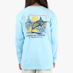 Youth Flying Bill Long Sleeve Fishing T-Shirt | AFTCO