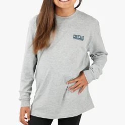 Youth Peaks LS Fishing T-Shirt For Kids | AFTCO