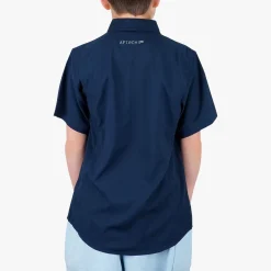 YOUTH Rangle Short Sleeve Woven Tech Tees
