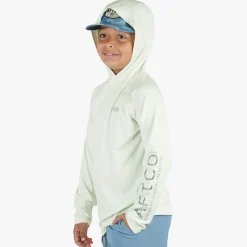 Youth Samurai Hood Performance LS Shirt