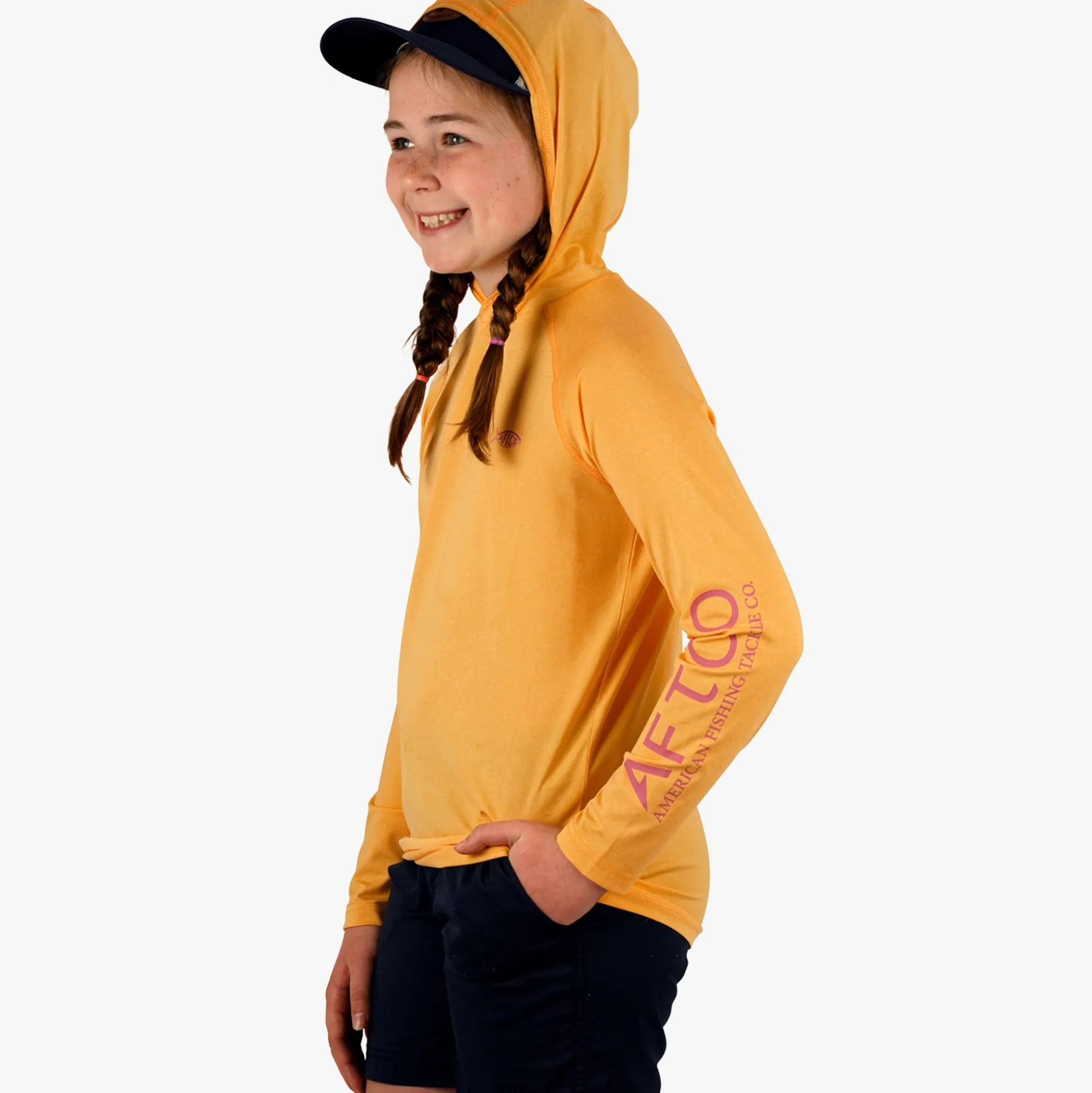 Youth Samurai Hood Performance LS Shirt