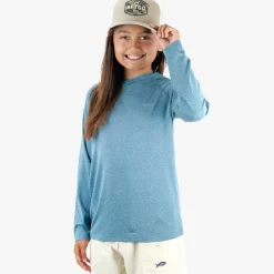 Youth Samurai Hood Performance LS Shirt
