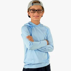 Youth Samurai Hood Performance LS Shirt