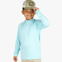Youth Samurai Hood Performance LS Shirt