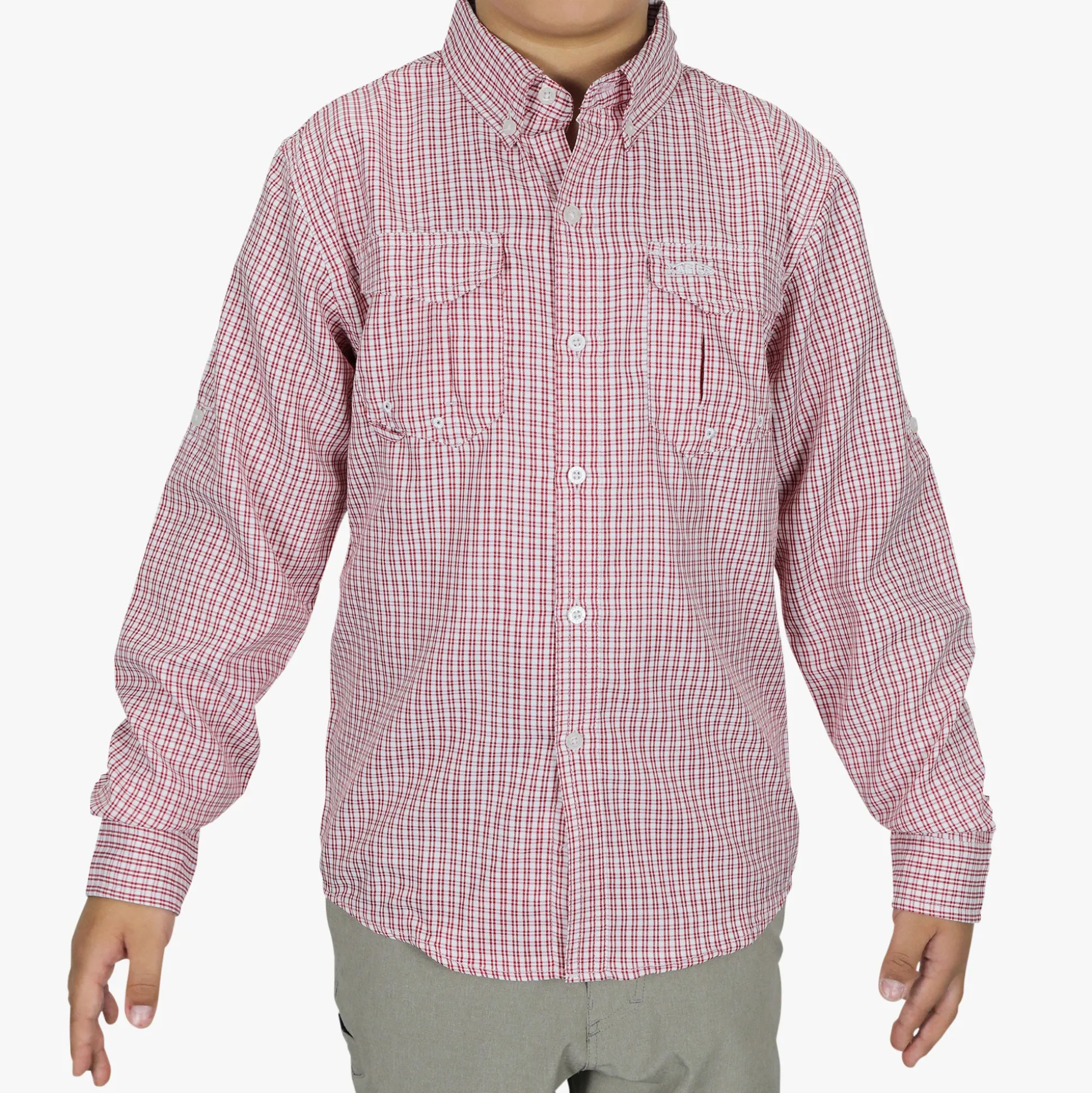 Youth Sirius LS Tech Button Down Shirt | Sale