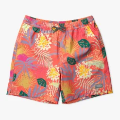 Youth Strike Printed Swim Shorts | Elfin Yellow - Kid's Swim Trunks